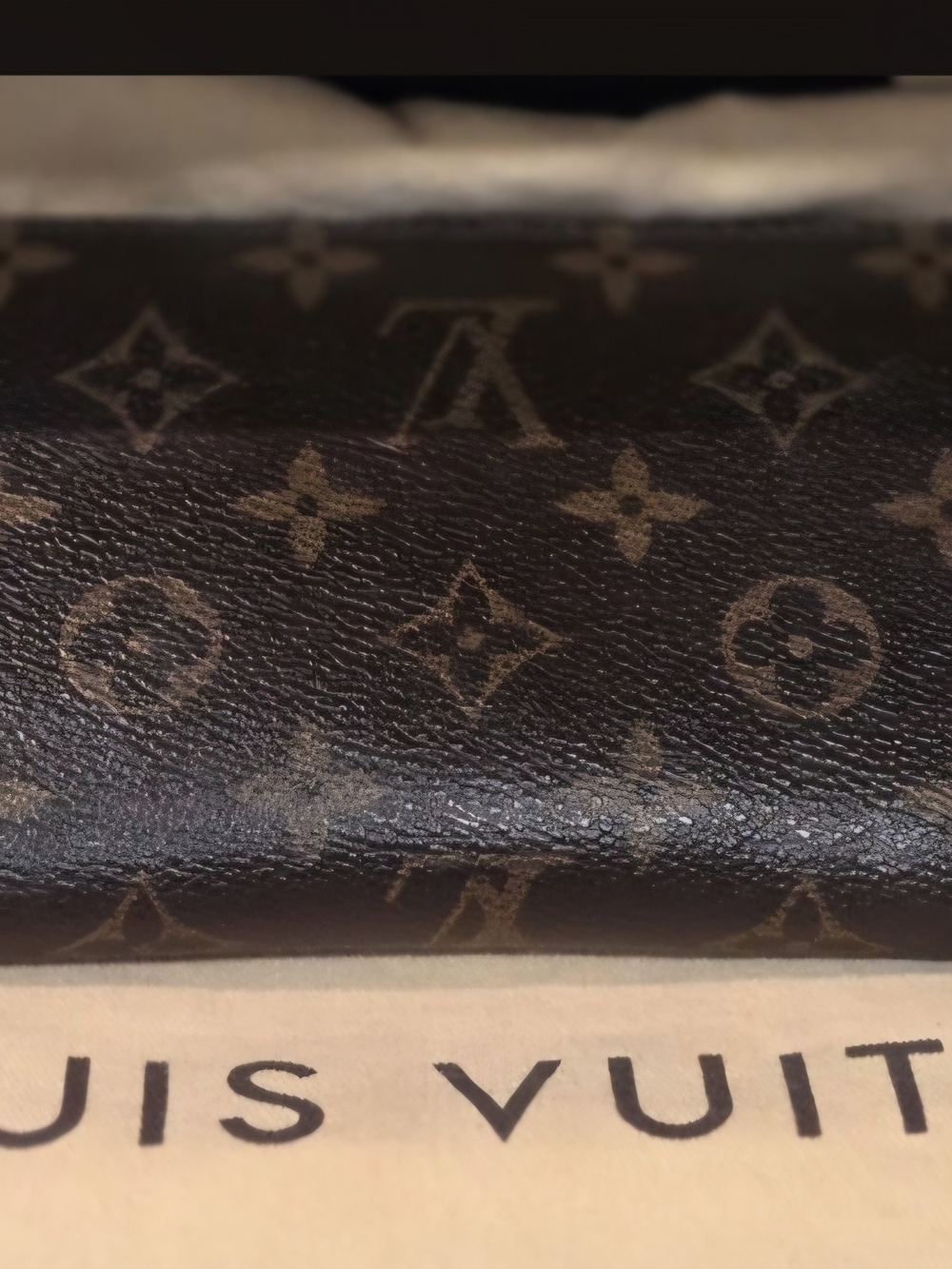 Louis Vuitton Monogram Key & Card Holder in Brown and Tan